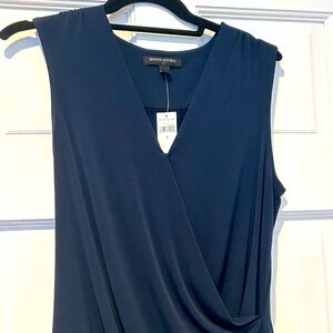 NWT Navy Banana Republic Sleeveless Top